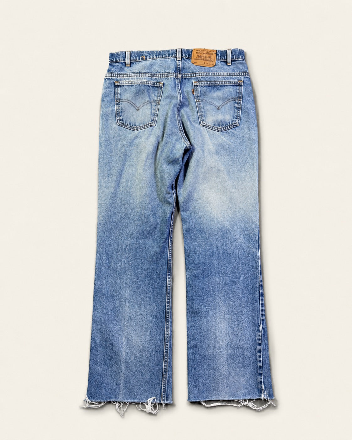 Vintage Levi 517 orange tab  light wash
