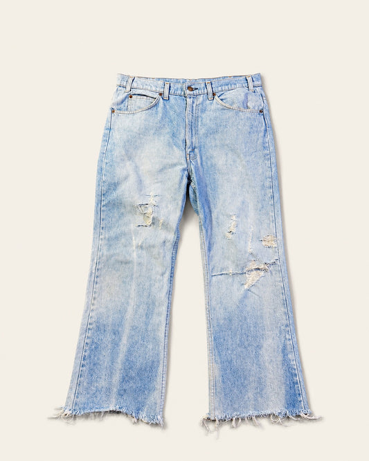 Vintage Levi 517 acid light wash