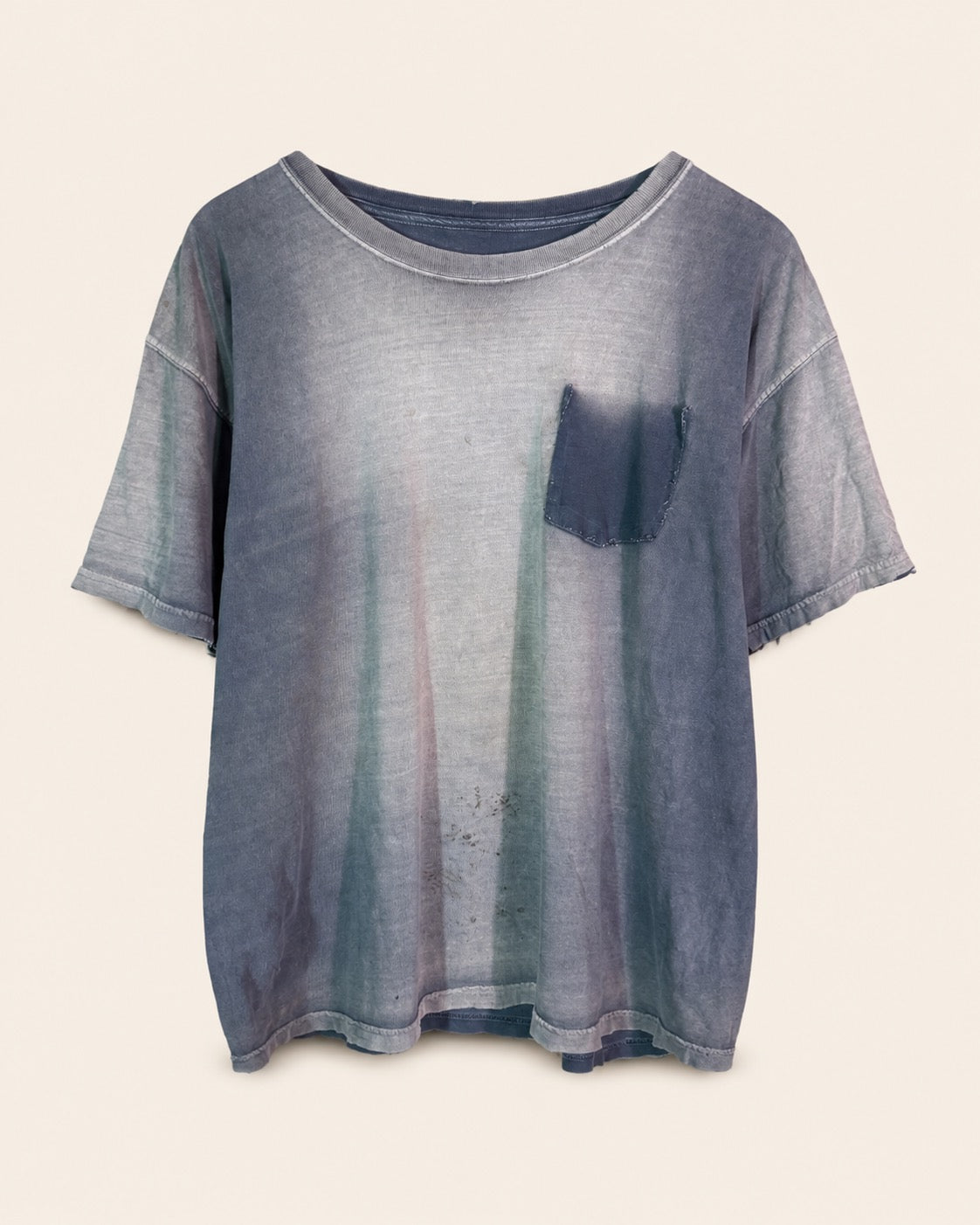 Vintage Blank uniform tee ghost pocket