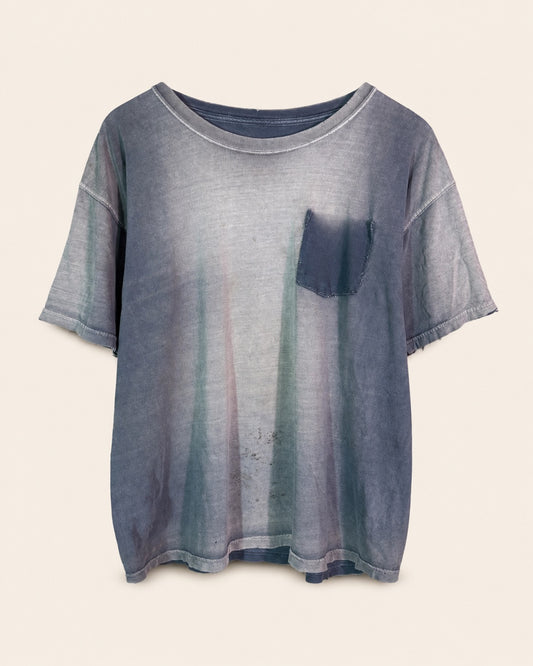 Vintage Blank uniform tee ghost pocket