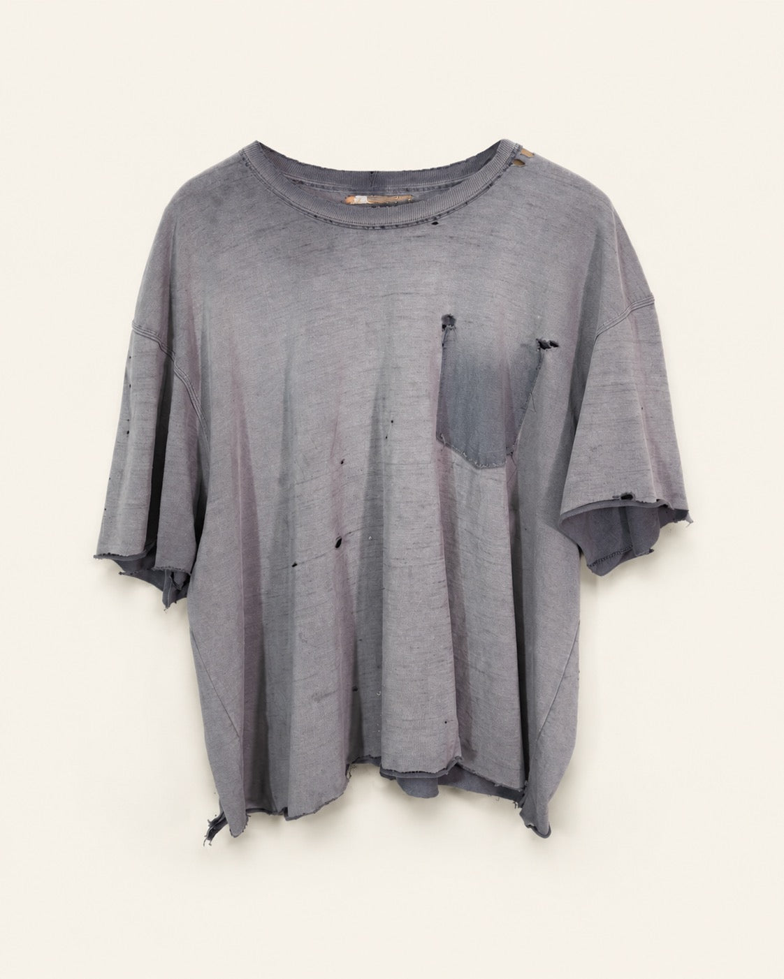 Vintage Blank uniform tee ghost pocket