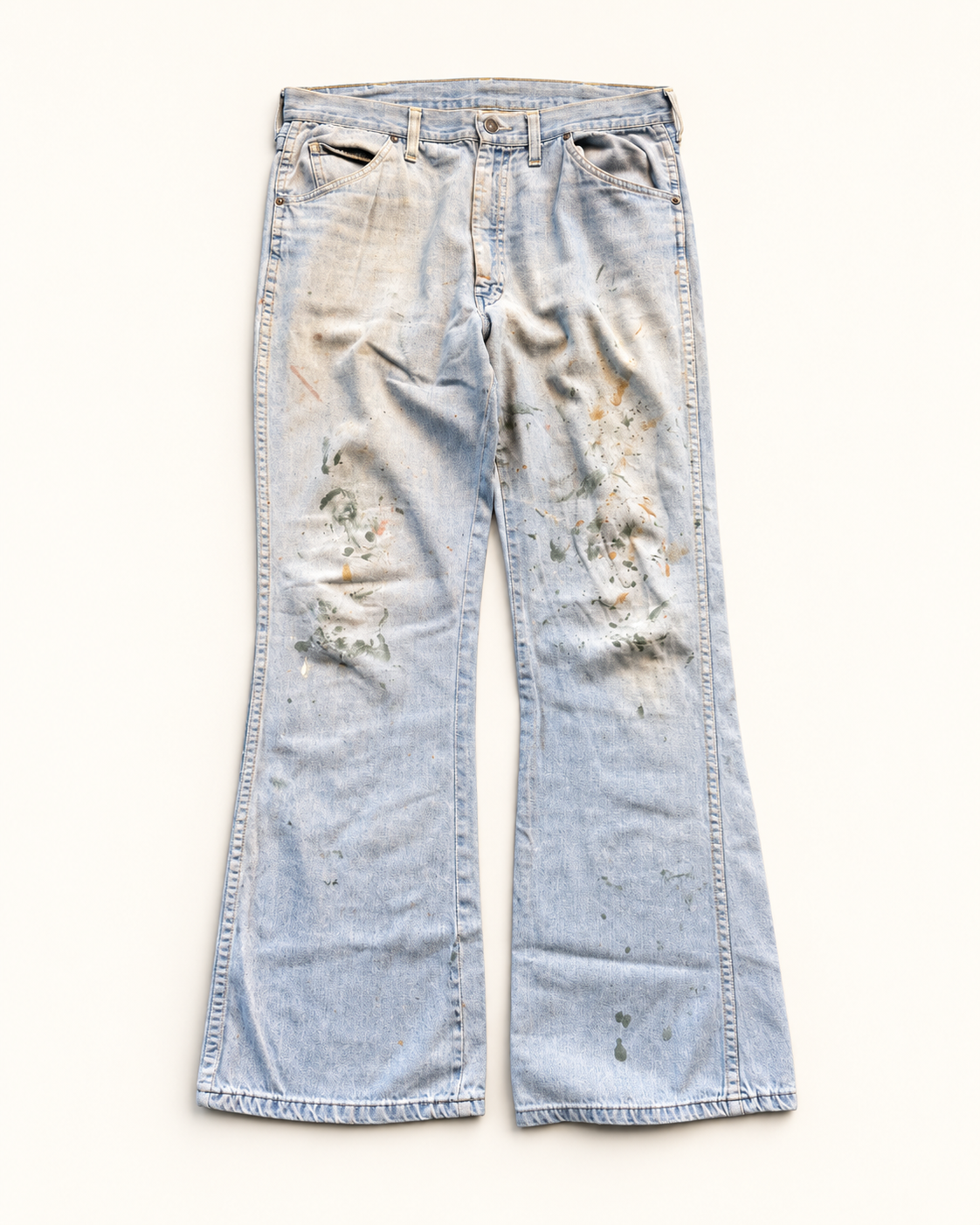 Vintage 1970 Bootcut painter  Denim