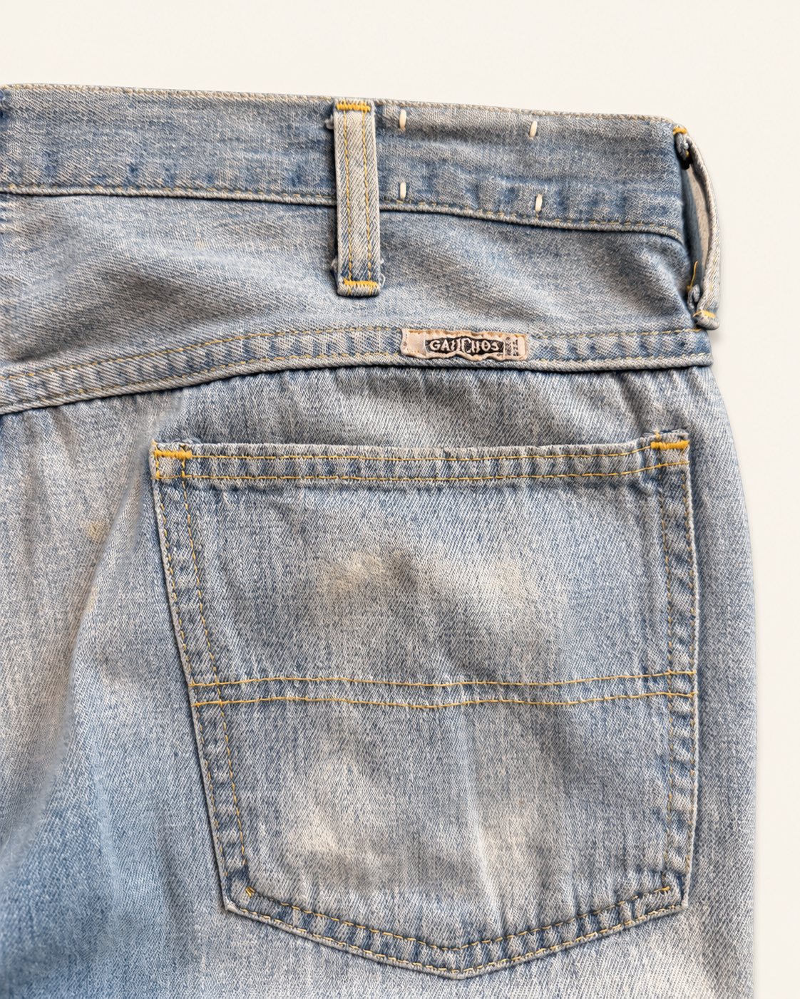Vintage 1970 Bootcut painter  Denim