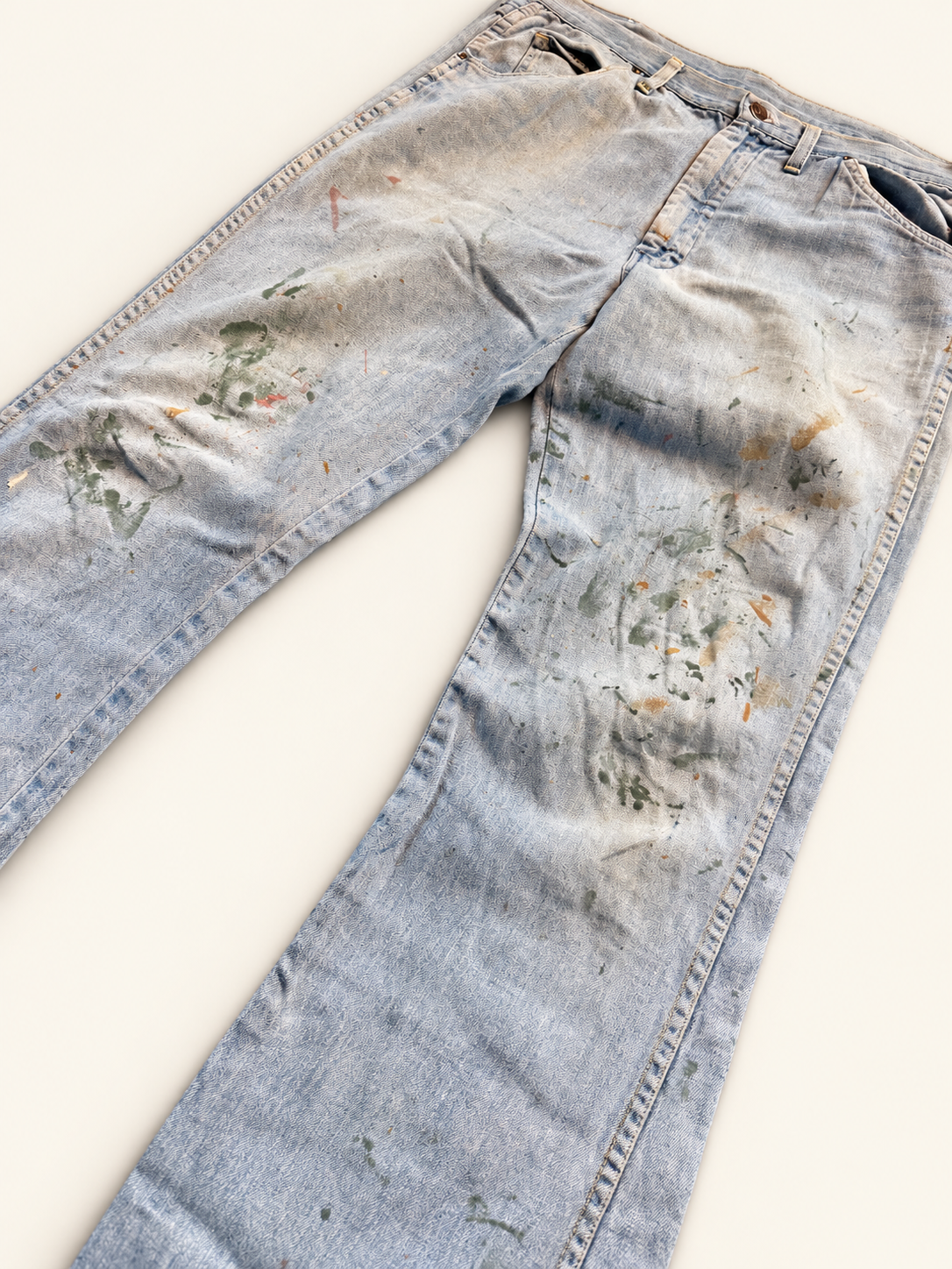 Vintage 1970 Bootcut painter  Denim
