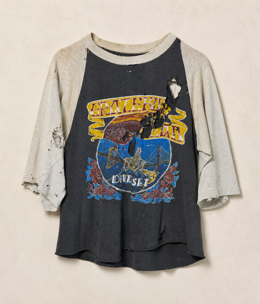 Vintage 1970s Grateful Dead - deadset 3/4 thrashed