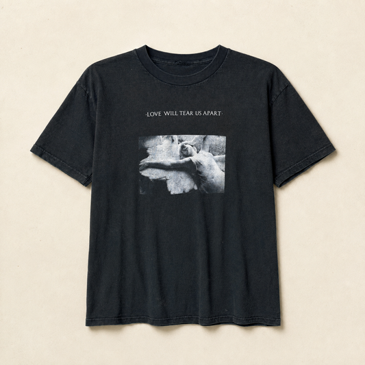 Vintage joy division love will tear us apart tee