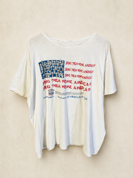 Vintage Bring them Home awareness tee