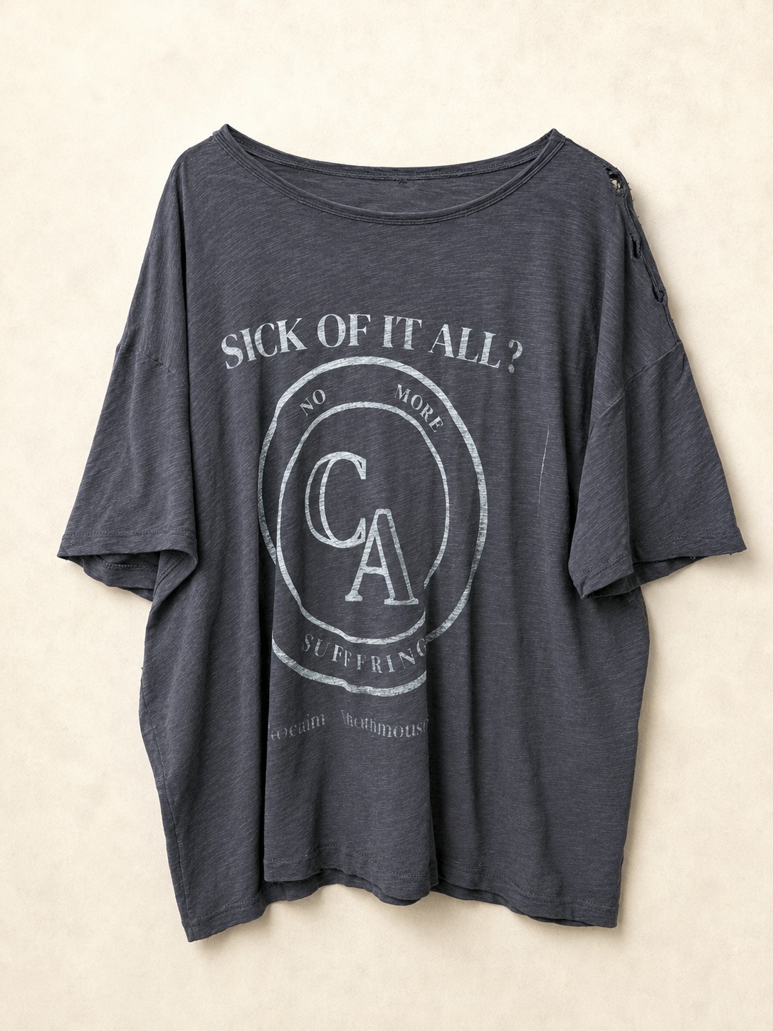SICK OF IT ALL TEE BLACK