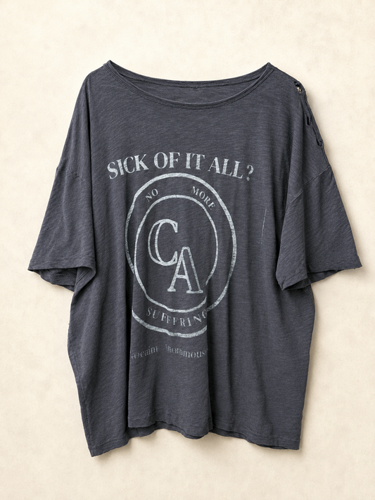 SICK OF IT ALL TEE BLACK