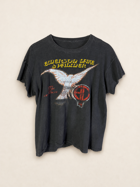 Vintage 1977 Emperor lake tour tee