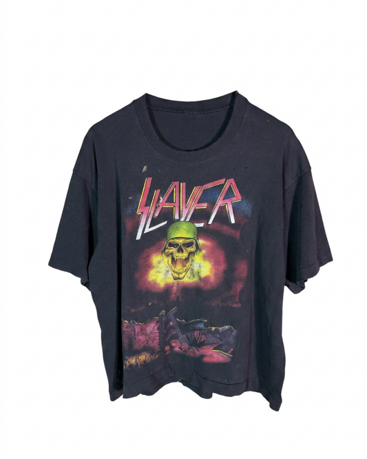 Vintage slayer Europe tour tee