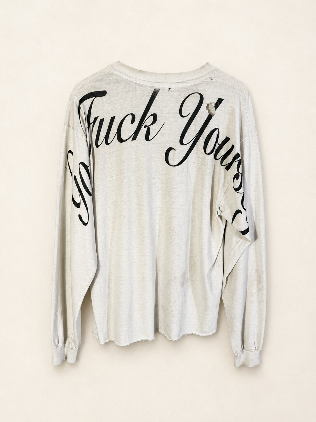 Vintage 4G Seller GO FUCK YOURSELF Long sleeve