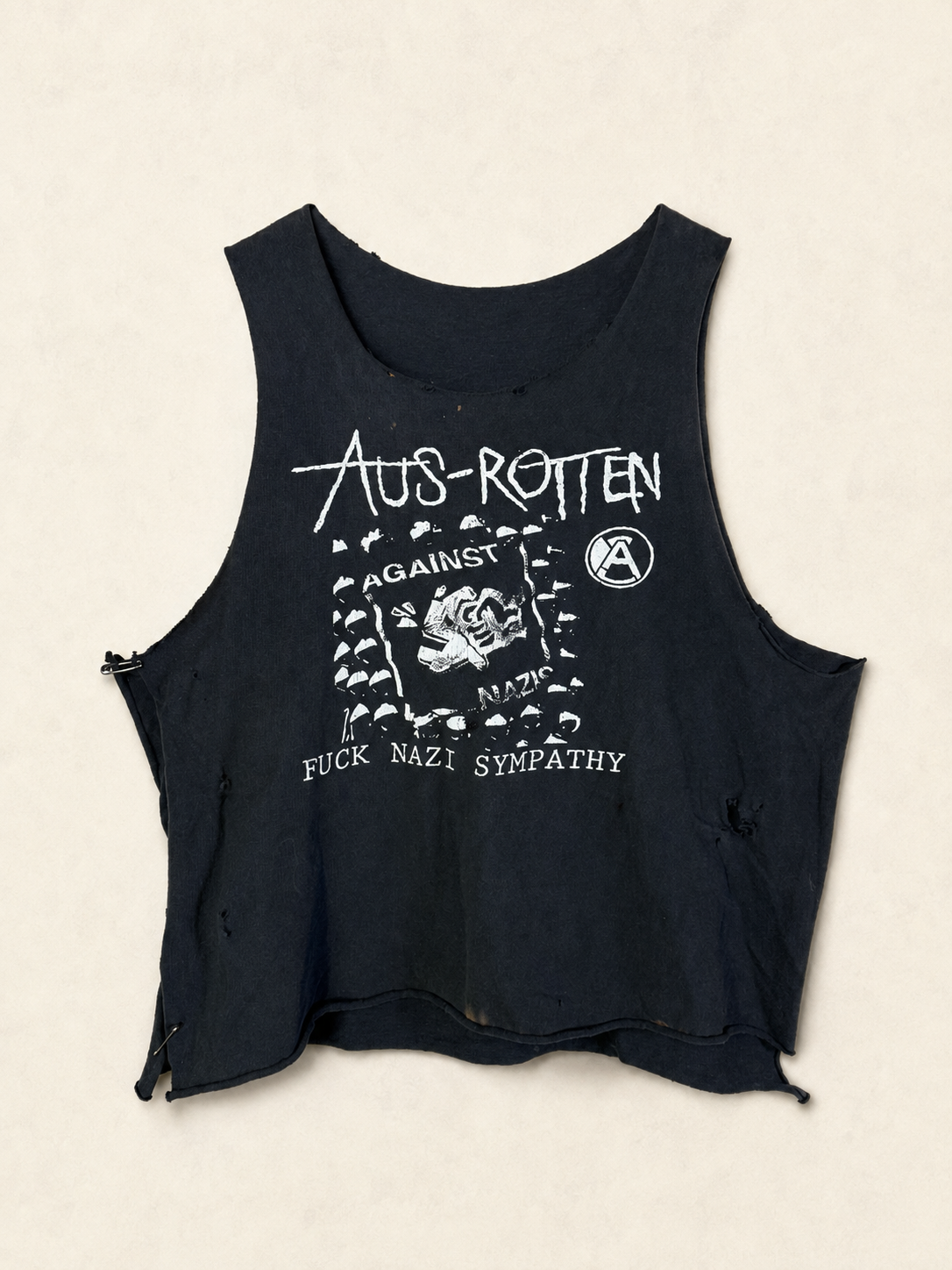 Vintage 80s aus rotten tank