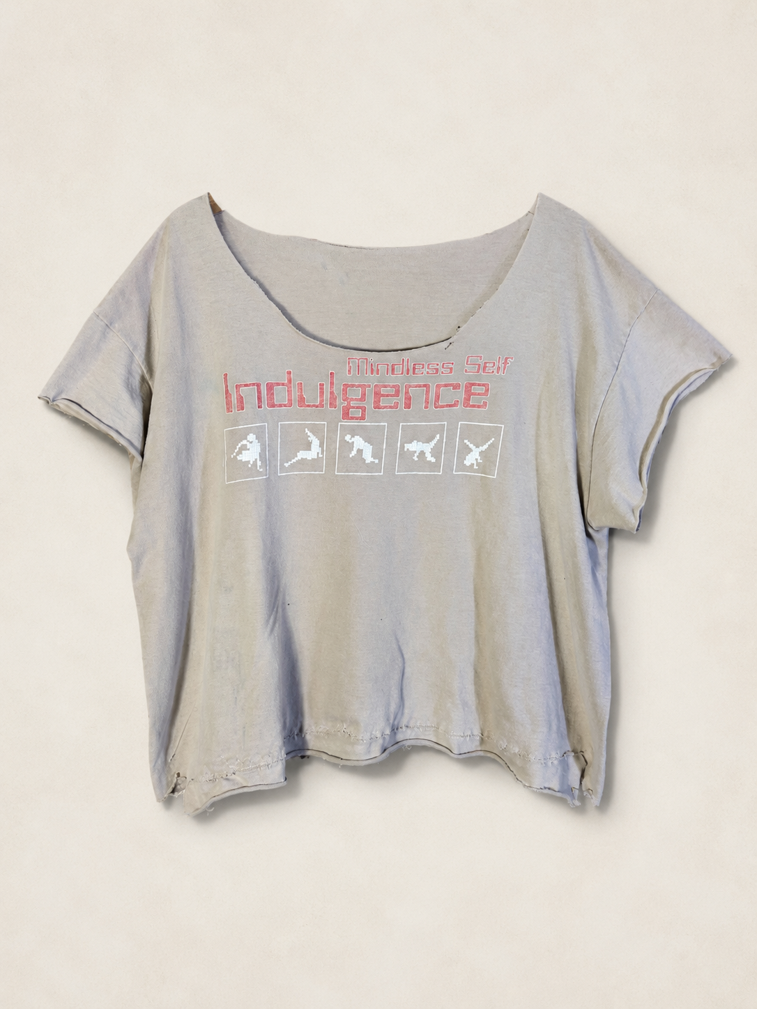 Vintage mindless self indulgence crack tee