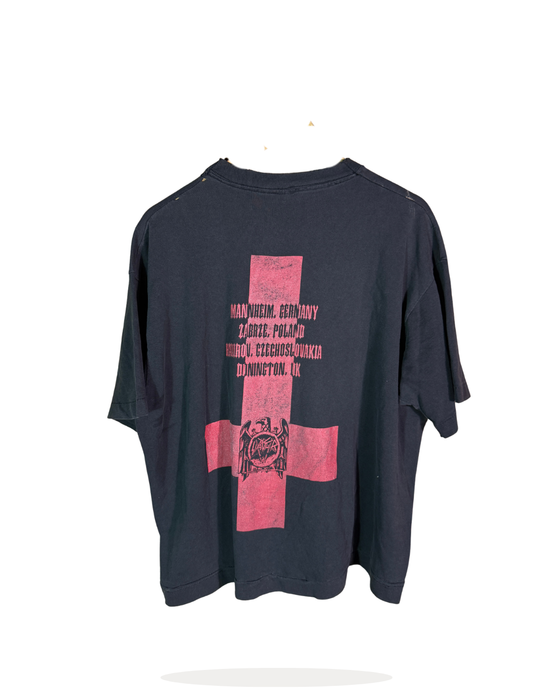 Vintage slayer Europe tour tee