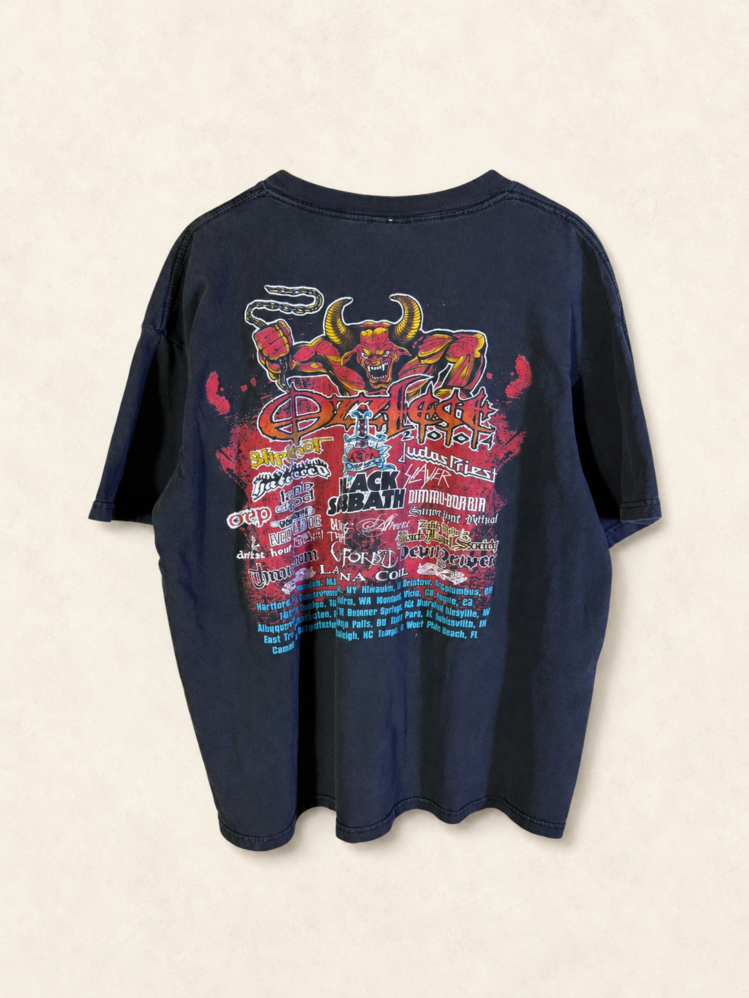Vintage 2004 ozzfest tee