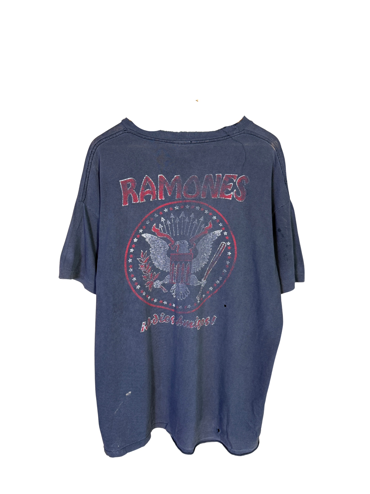 Vintage 90s Ramones adios amigos tee