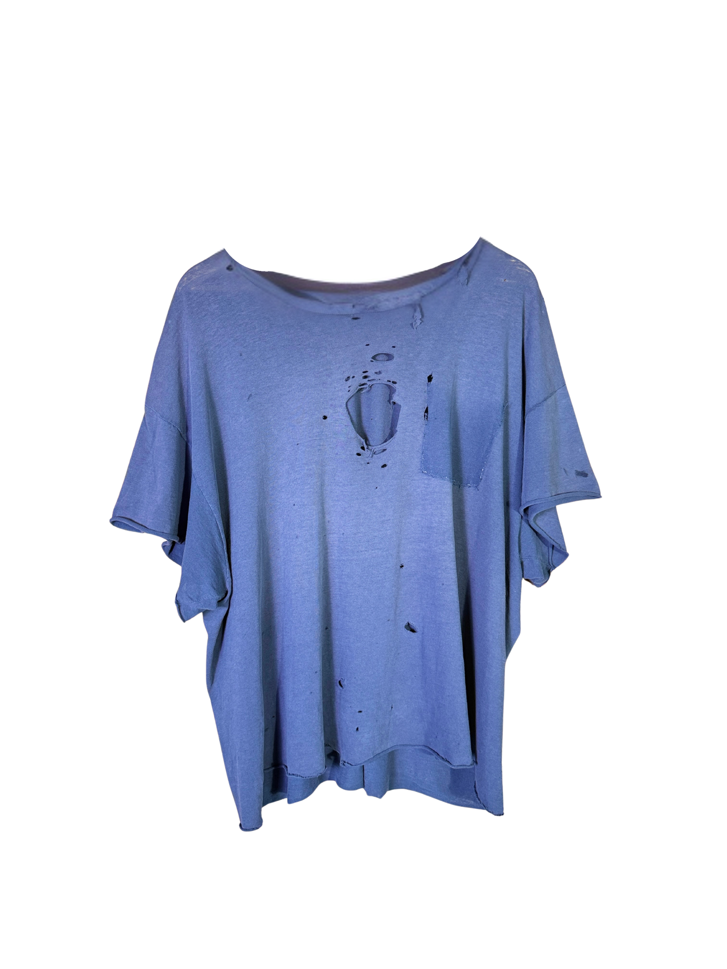 vintage ghost pocket navy uniform tee