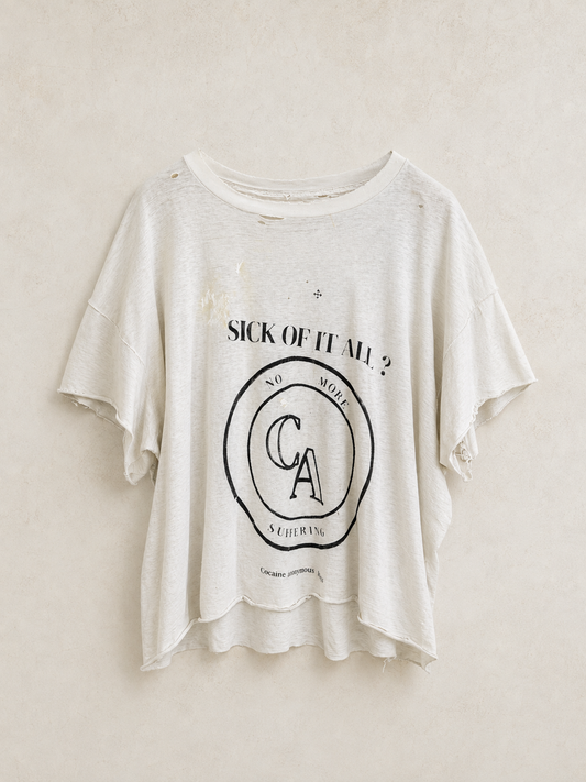 SICK OF IT ALL TEE WHITE