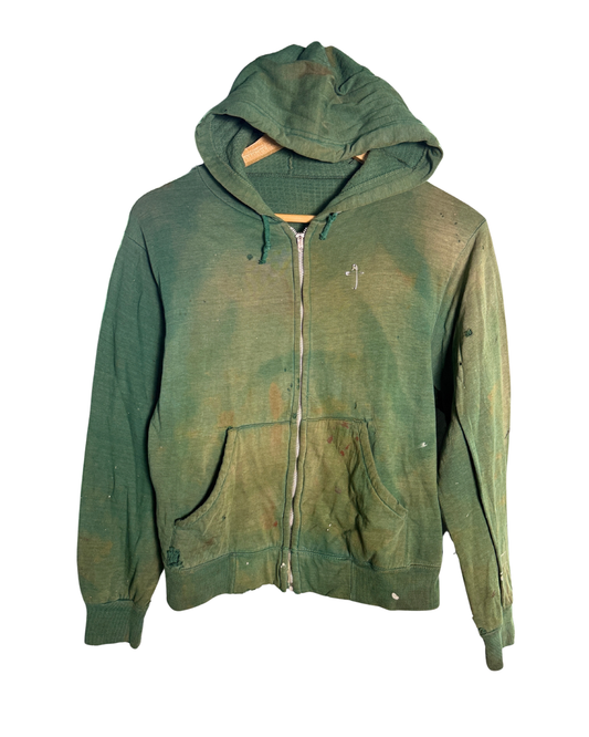 Vintage 1970 thermal lined zip up