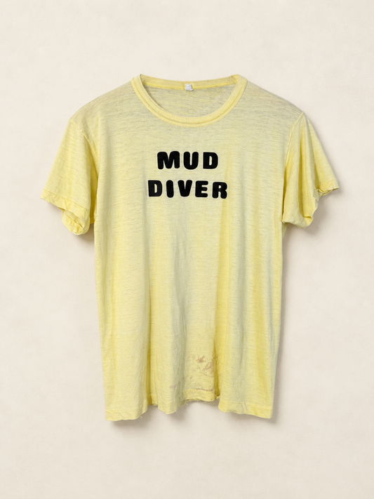 Vintage 1970s mud diver tee