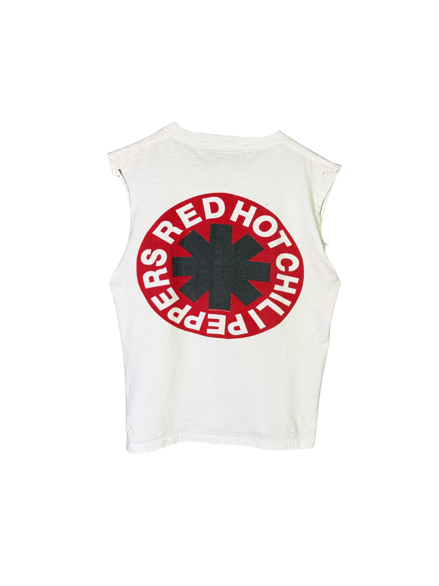 Vintage 90s blood lust red hot chili peppers cut off