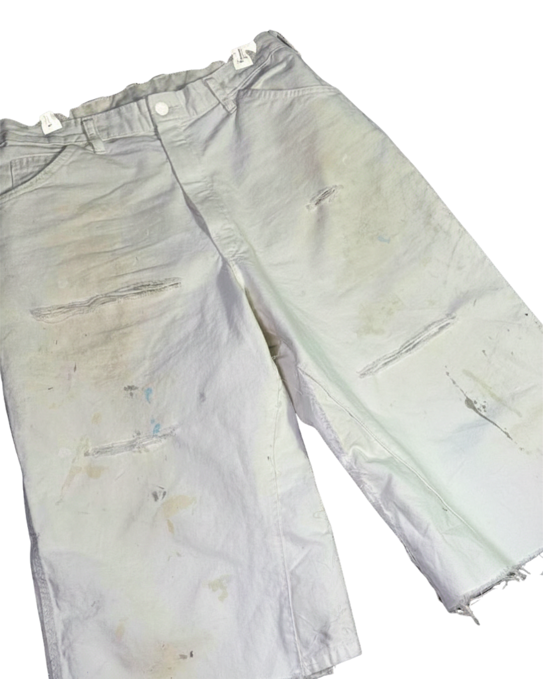 Vintage white painter capri