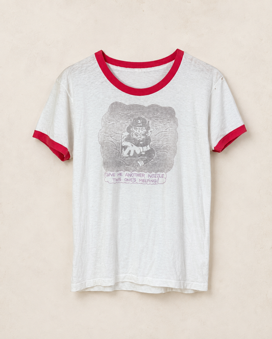 Vintage 1980s ringer give me another nozzle tee