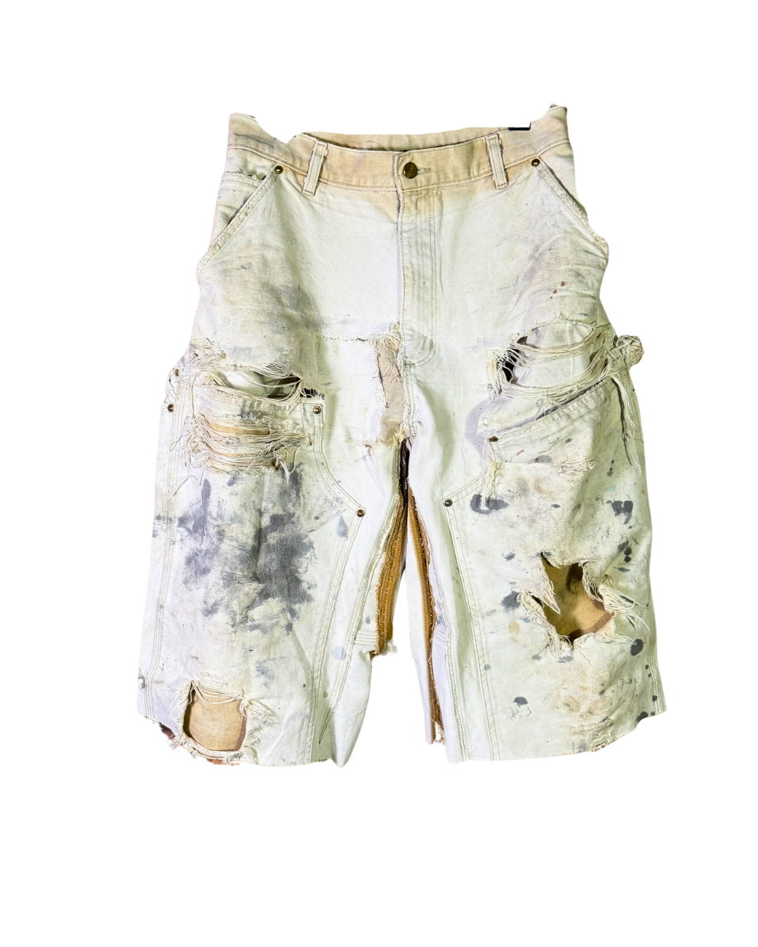 Vintage double knee capri
