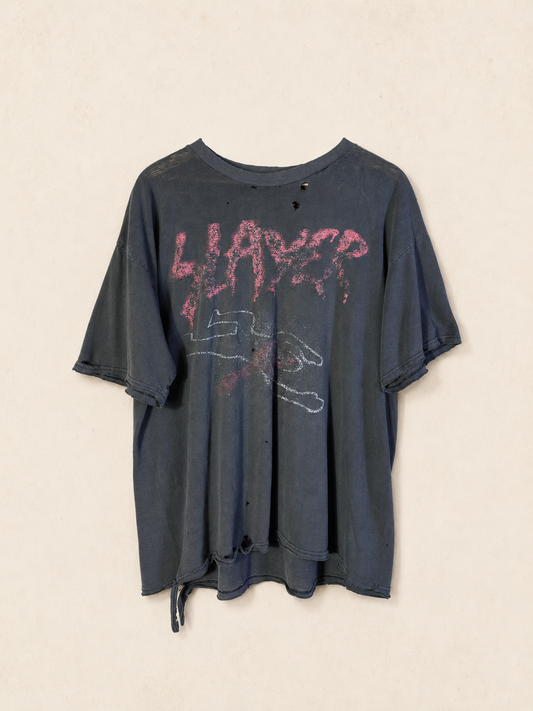 Vintage 90s Slayer don't cross slayer tee