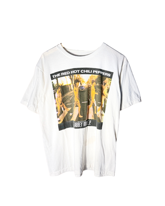 vintage 90s Red Hot Chili Peppers abbey road tee