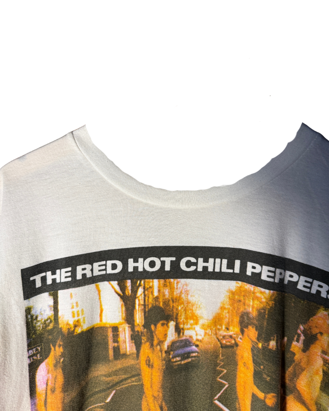 vintage 90s Red Hot Chili Peppers abbey road tee